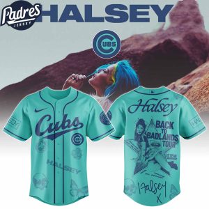 Chicago Cubs MLB x Halsey Back to Badlands Tour Custom Baseball Jersey