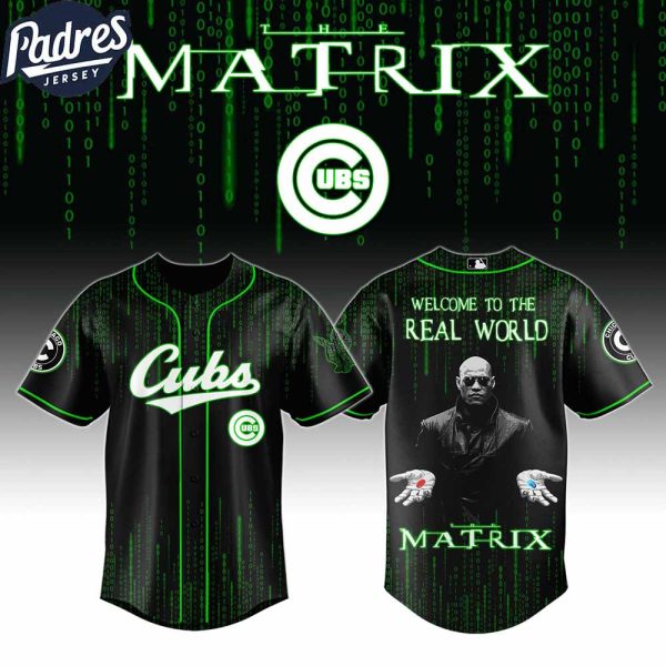 Chicago Cubs MLB x The Matrix Custom Baseball Jersey