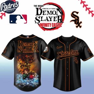Chicago White Sox MLB x Demon Slayer Custom Baseball Jersey 2025