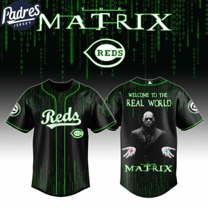 Cincinnati Reds MLB x The Matrix Custom Baseball Jersey