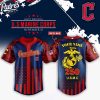 Cleveland Guardians MLB x USMC 250th Custom Baseball Jersey