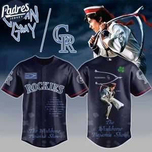 Colorado Rockies MLB x The Wishbone Pajama Show Custom Baseball Jersey