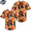 Fun Pumpkins Halloween Pattern Premium Quality Baseball Jersey Style