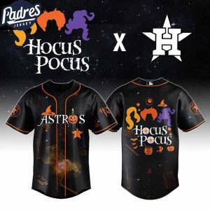 Houston Astros Hocus Pocus Ready For Halloween 2025 Baseball Jersey