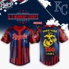 Kansas City Royals MLB x USMC 250th Custom Baseball Jersey