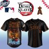 Los Angeles Angels MLB x Demon Slayer Custom Baseball Jersey 2025