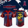 Los Angeles Angels MLB x USMC 250th Custom Baseball Jersey