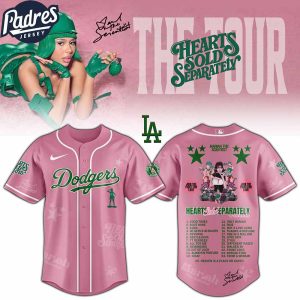 Los Angeles Dodgers MLB x Mariah the Scientist Tour Custom Baseball Jersey