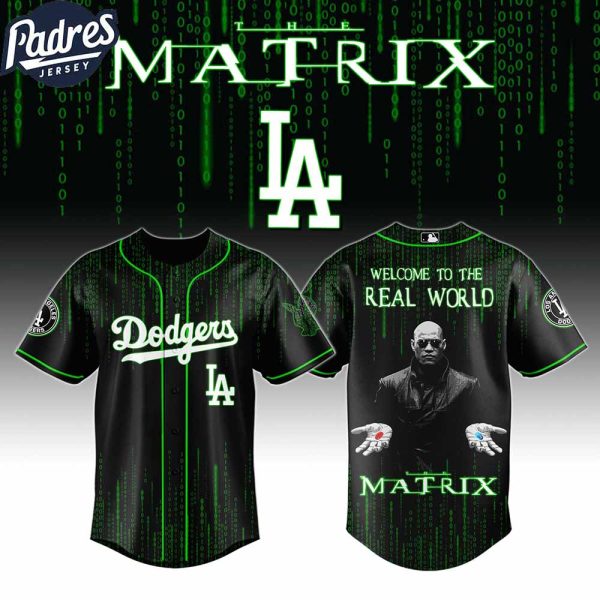 Los Angeles Dodgers MLB x The Matrix Custom Baseball Jersey