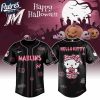 Miami Marlins MLB x Hello Kitty Cosplay Halloween Baseball Jersey