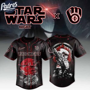 Milwaukee Brewers X Star Wars Night Baseball Jersey