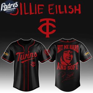 Minnesota Twins MLB x Billie Eilish Echo Year One Tribute Custom Baseball Jersey