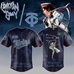 Minnesota Twins MLB x The Wishbone Pajama Show Custom Baseball Jersey