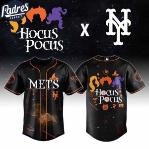 New York Mets Hocus Pocus Ready For Halloween 2025 Baseball Jersey