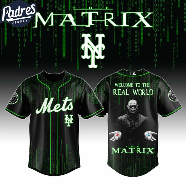 New York Mets MLB x The Matrix Custom Baseball Jersey