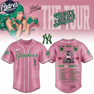 New York Yankees MLB x Mariah the Scientist Tour Custom Baseball Jersey