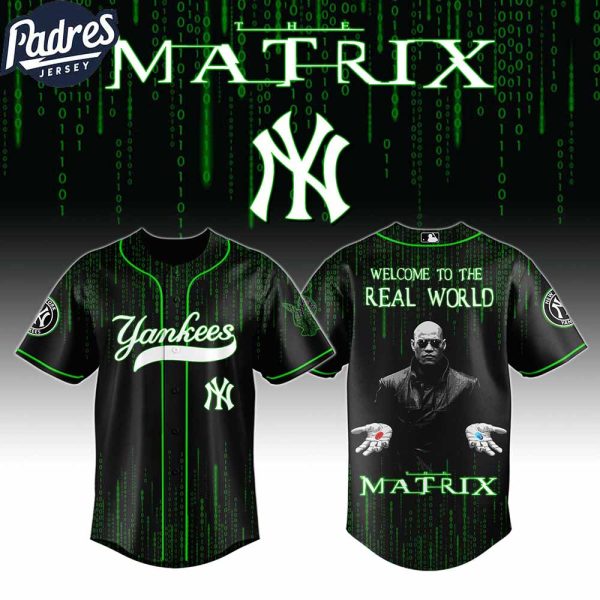 New York Yankees MLB x The Matrix Custom Baseball Jersey