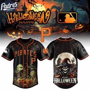 Padres Pittsburgh Pirates MLB x Halloween Custom Baseball Jersey
