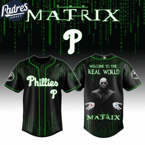 Philadelphia Phillies MLB x The Matrix Custom Baseball Jersey