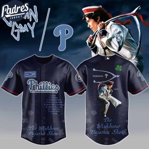 Philadelphia Phillies MLB x The Wishbone Pajama Show Custom Baseball Jersey
