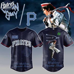 Pittsburgh Pirates MLB x The Wishbone Pajama Show Custom Baseball Jersey