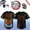 San Diego Padres MLB x Demon Slayer Custom Baseball Jersey 2025