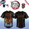 San Francisco Giants MLB x Demon Slayer Custom Baseball Jersey 2025