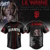 San Francisco Giants MLB x Lil Wayne Tha Carter VI Tour Custom Baseball Jersey