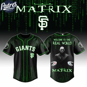 San Francisco Giants MLB x The Matrix Custom Baseball Jersey