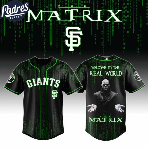 San Francisco Giants MLB x The Matrix Custom Baseball Jersey