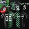 Seattle Mariners MLB x Demon Slayer Custom Baseball Jersey 2025 1
