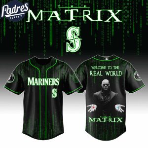 Seattle Mariners MLB x The Matrix Custom Baseball Jersey