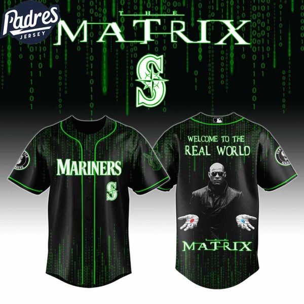 Seattle Mariners MLB x The Matrix Custom Baseball Jersey