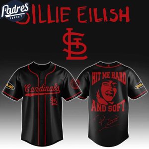 St Louis Cardinals MLB x Billie Eilish Echo Year One Tribute Custom Baseball Jersey