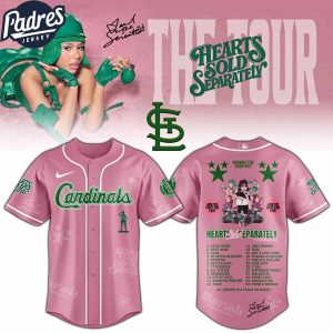 St Louis Cardinals MLB x Mariah the Scientist Tour Custom Baseball Jersey