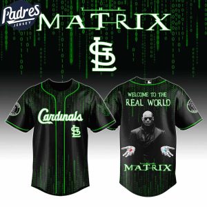 St Louis Cardinals MLB x The Matrix Custom Baseball Jersey