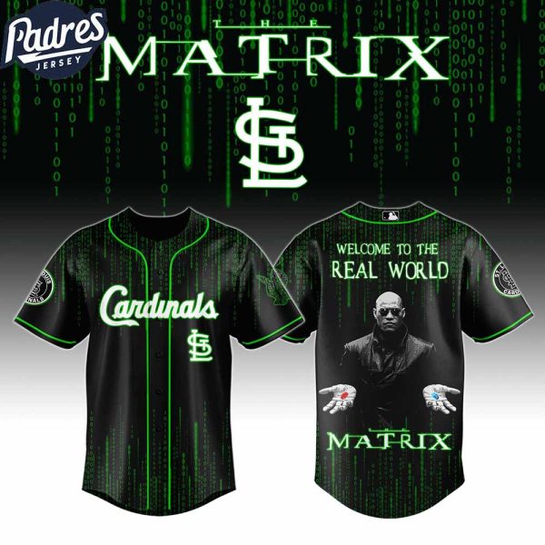 St Louis Cardinals MLB x The Matrix Custom Baseball Jersey