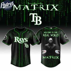Tampa Bay Rays MLB x The Matrix Custom Baseball Jersey
