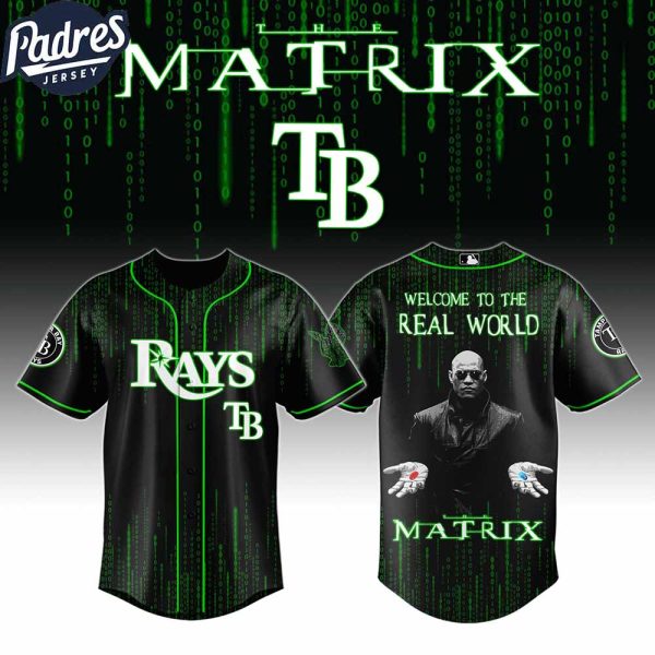 Tampa Bay Rays MLB x The Matrix Custom Baseball Jersey