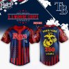 Tampa Bay Rays MLB x USMC 250th Custom Baseball Jersey