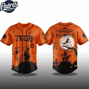 Tigers Happy Halloween Trick Or Treat 2025 Jersey