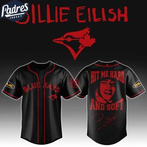 Toronto Blue Jays MLB x Billie Eilish Echo Year One Tribute Custom Baseball Jersey