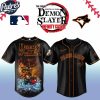 Toronto Blue Jays MLB x Demon Slayer Custom Baseball Jersey 2025