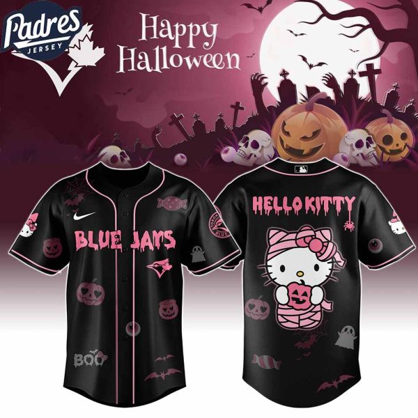 Toronto Blue Jays MLB x Hello Kitty Cosplay Halloween Baseball Jersey