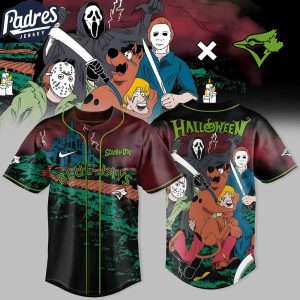 Toronto Blue Jays Scooby Doo 2025 Halloween Mystery Inc Baseball Jersey
