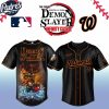 Washington Nationals MLB x Demon Slayer Custom Baseball Jersey 2025