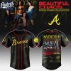 Atlanta Braves MLB x Katseye The Beautiful Chaos Tour Custom Baseball Jersey