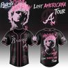 Atlanta Braves MLB x MGK The Lost Americana Tour Custom Baseball Jersey