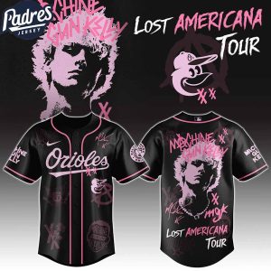 Baltimore Orioles MLB x MGK The Lost Americana Tour Custom Baseball Jersey