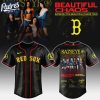 Boston Red Sox MLB x Katseye The Beautiful Chaos Tour Custom Baseball Jersey